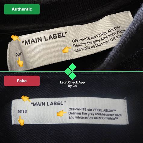 off white clothing fake|How To Tell If Off.